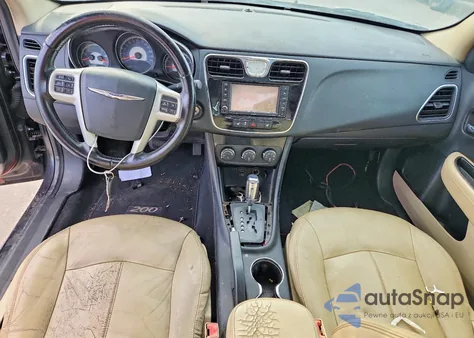 2012 Chrysler 200 Limited from USA, damaged, VIN 1C3CCBCG6CN109261